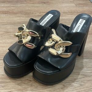Steve Madden platform mules size 6.5